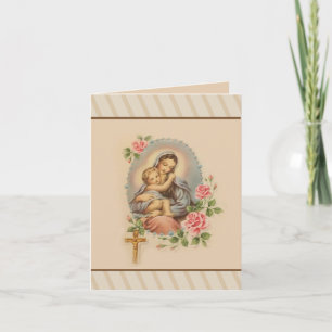 Mors dag Jesus Mary Ro Rosary Kort