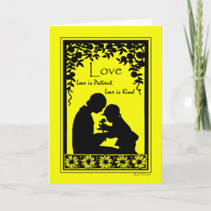 Mors dag, Kärlek är patient, Kärlek är typ Kort