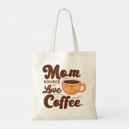 Mors dag Kärlek-kaffe, tote-bag Tygkasse