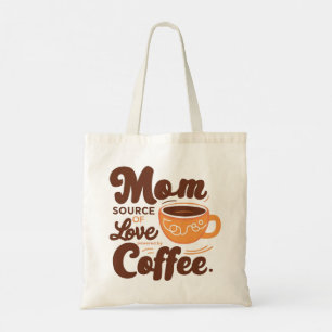 Mors dag Kärlek-kaffe, tote-bag Tygkasse