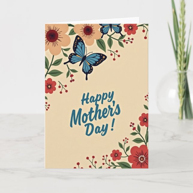 Mors Dag Kärlek Maka Kort (Framsida)