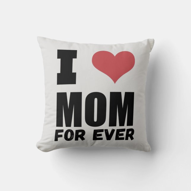 Mors dag Kärlek Mamma för alltid Kudde (Framsida)