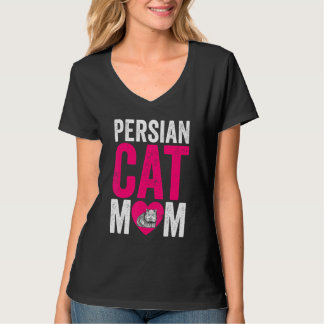 Mors dag Katt Mamma Katt Pälsförälder Perserkatten T Shirt