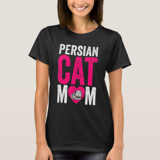 Mors dag Katt Mamma Katt Pälsförälder Perserkattt T Shirt