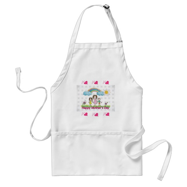 Mors dag Kitchen Apron Förkläde (Framsidan)
