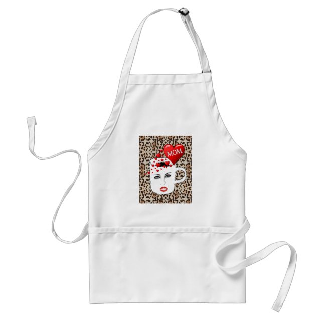 Mors dag Kitchen Apron Förkläde (Framsidan)