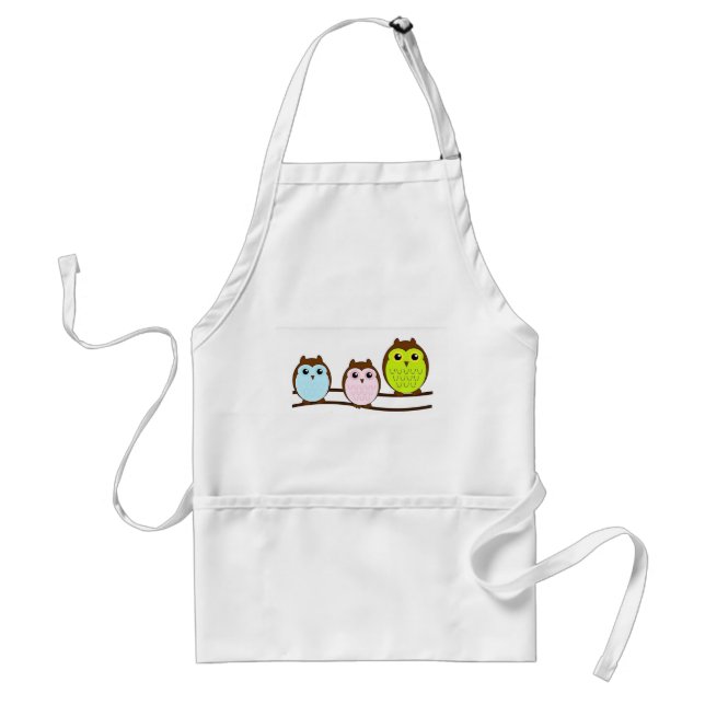 Mors dag Kitchen Apron Uggla Förkläde (Framsidan)
