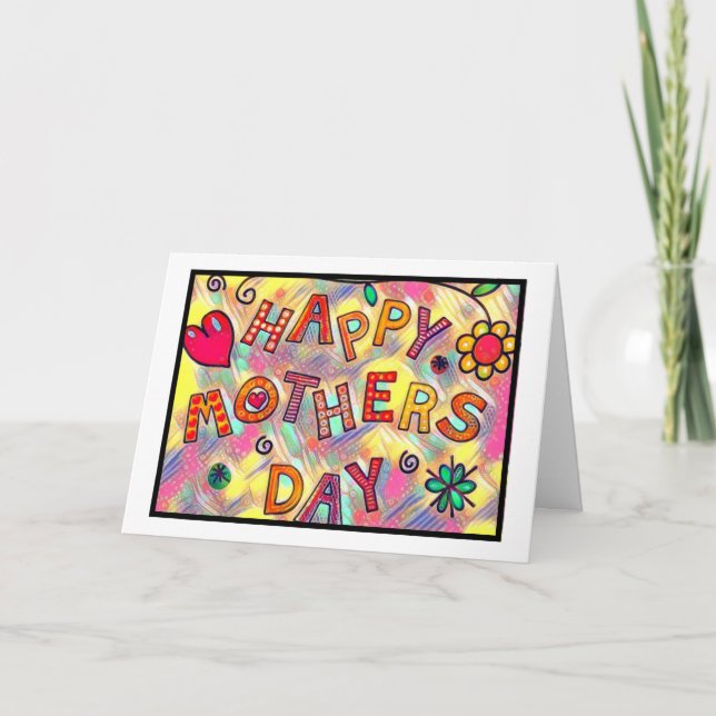 Mors dag! kort (Framsida)