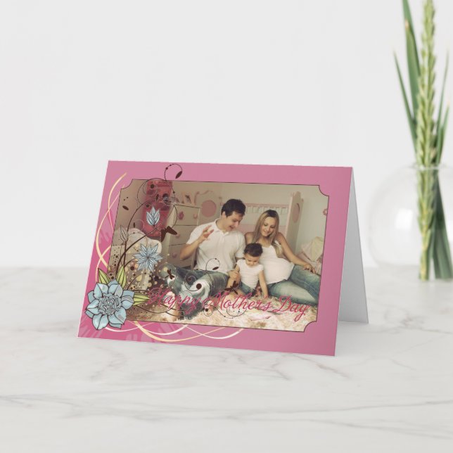 Mors dag-kort - Använda ditt eget foto Kort (Framsida)