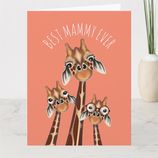 Mors dag-kort - BÄSTA MAMMA NÅGONSIN Kort (Framsida)