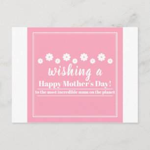Mors dag-kort, bästa mamma någonsin vykort