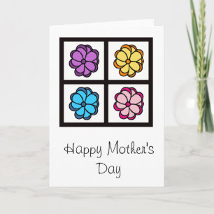 Mors dag-kort - Blommor Kort