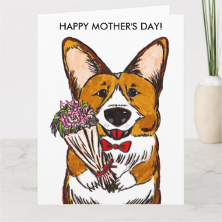 Mors dag-kort för Corgi Mammor Kort