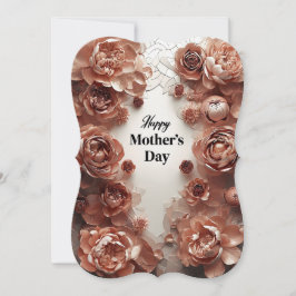 Mors dag-kort för elegant med Arrangemang Blommigt