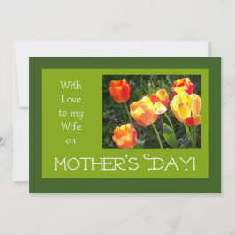 Mors dag-kort för en fru kort