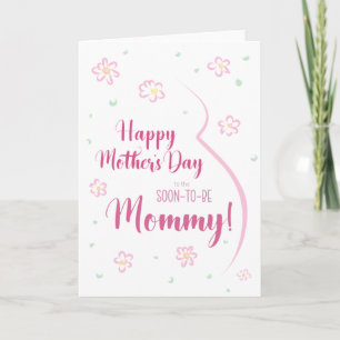 Mors dag-kort för gravida Mamma Kort