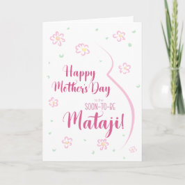 Mors dag-kort för gravida Mataji Kort