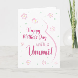 Mors dag-kort för gravida Ummi Kort