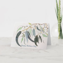 Mors dag-kort för Löv Tack Kort