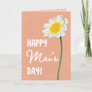 Mors dag-kort för Mai Kort