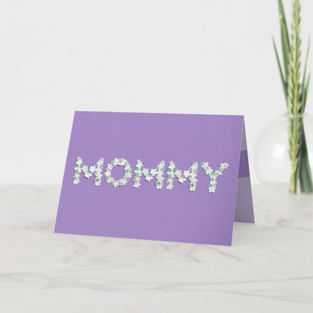 Mors dag-kort för Mamma Kort (Framsida)