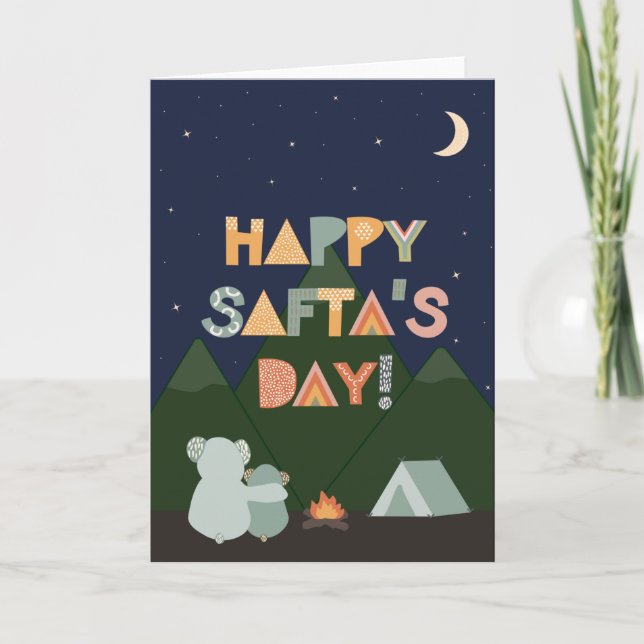 Mors dag-kort för Safta Kort (Framsida)