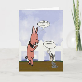 mors dag-kort för tecknad kort