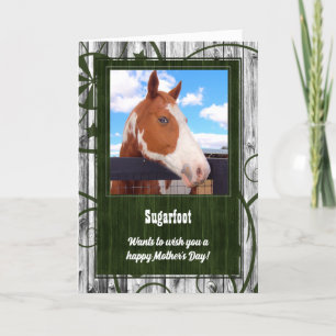 Mors dag-kort från Horse Photo Kort