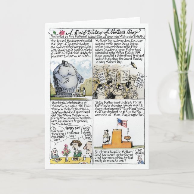 Mors dag-kort kort (Framsida)