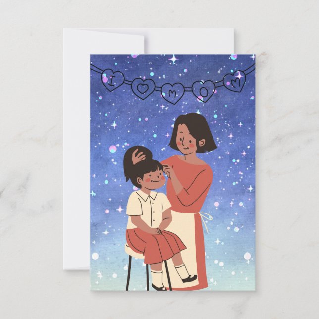 Mors dag-kort tack kort (Framsida)