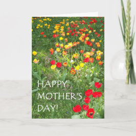 Mors dag-kort - "Tulips" Kort