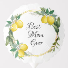 Mors dag Lemon utandningsbubbla