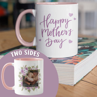 Mors dag Lila personlig-kaffe Mugg