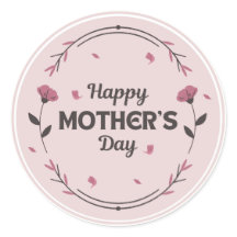 Mors dag ljus rosa