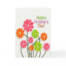 Mors dag - ljusa roligtblommor