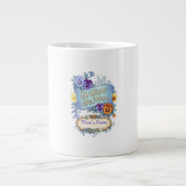 Mors dag - Lysande som mamma Jumbo Mugg