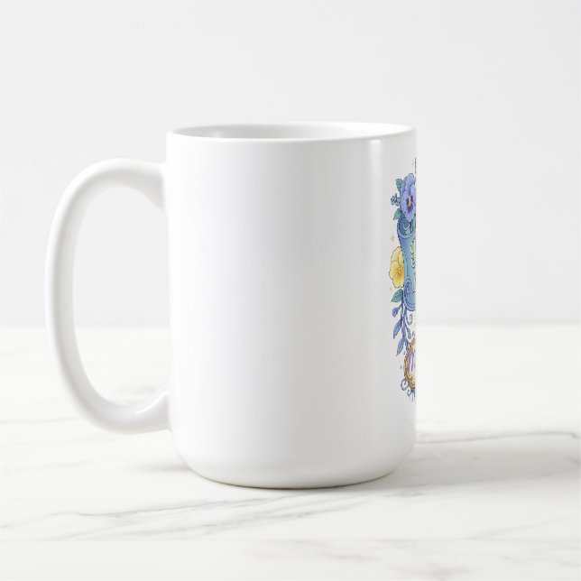 Mors dag - Lysande som mamma Kaffemugg (Vänster)