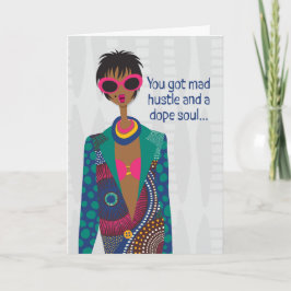 Mors dag - Mad hustle, dope-själ Tack Kort