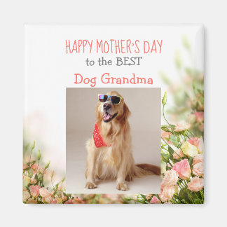 Mors dag magnet från Hund till Hund Grandma