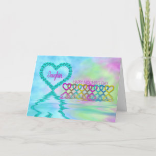 Mors dag Mamma - Dotter - Hearter och Ro Kort