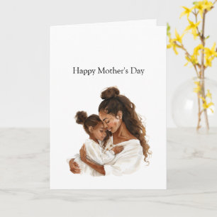 Mors dag Mamma Dotter Kort