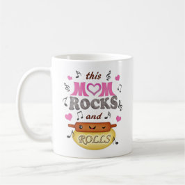 Mors dag-/mamma födelsedagsten & bakar muggen kaffemugg