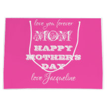 Mors dag MAMMA Modern Personlig Chic Cute Rosa