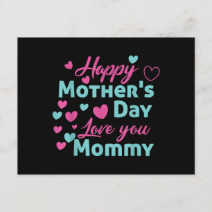 Mors dag Mamma Shirt för barn i Mamma Tilläggskort