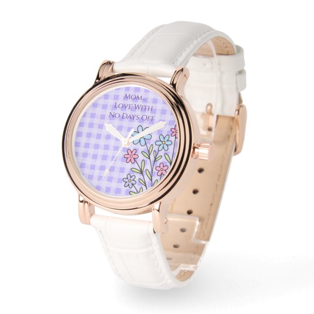 Mors dag, mammakärlek utan lediga dagar,Modern, El Armbandsur (Vinkel)