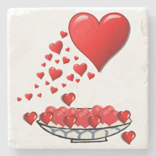 Mors dag Marble Stone Underlägg