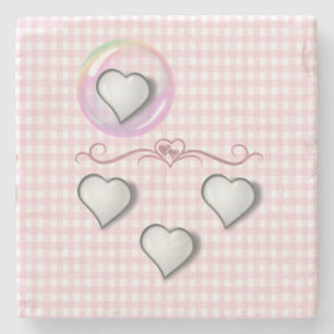 Mors dag Marble Stone Underlägg