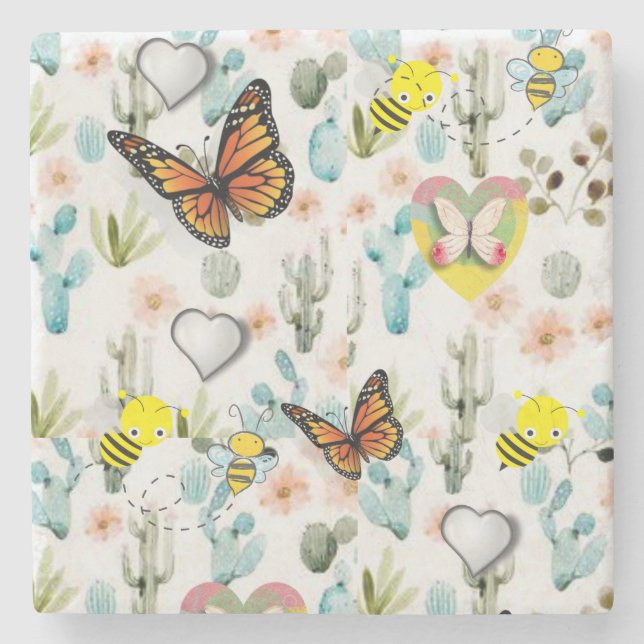 Mors dag Marble Stone Underlägg (Framsidan)