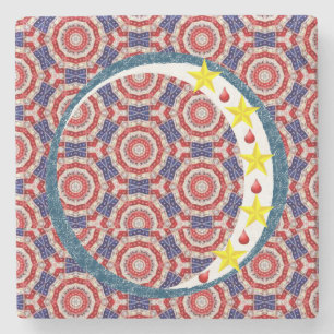 Mors dag Marble Stone Underlägg