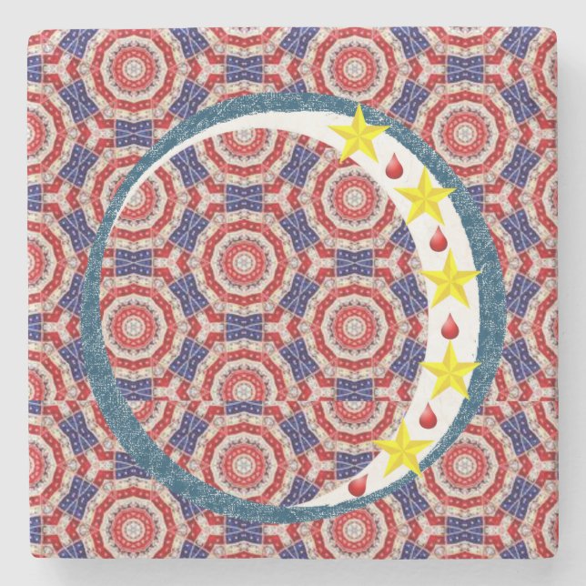 Mors dag Marble Stone Underlägg (Framsidan)